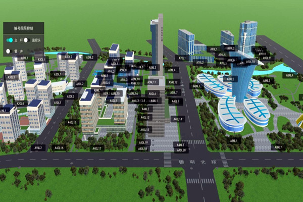 樓宇自控系統(tǒng)BIM可視平臺(tái)運(yùn)行主狀態(tài)的實(shí)時(shí)顯示！